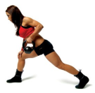 A kettlebell sokoldalúan felhasználható a fogyás érdekében. A kettlebell sokoldalúan felhasználható a fogyás érdekében.